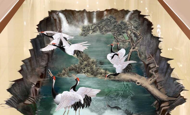  年会节目_3D画表演